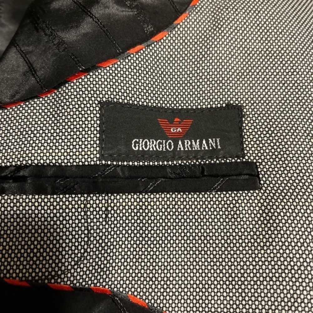 Giorgio Armani Black & White Blazer Sport Coat Great Shape No Tag See Measuremen - Picture 3 of 12